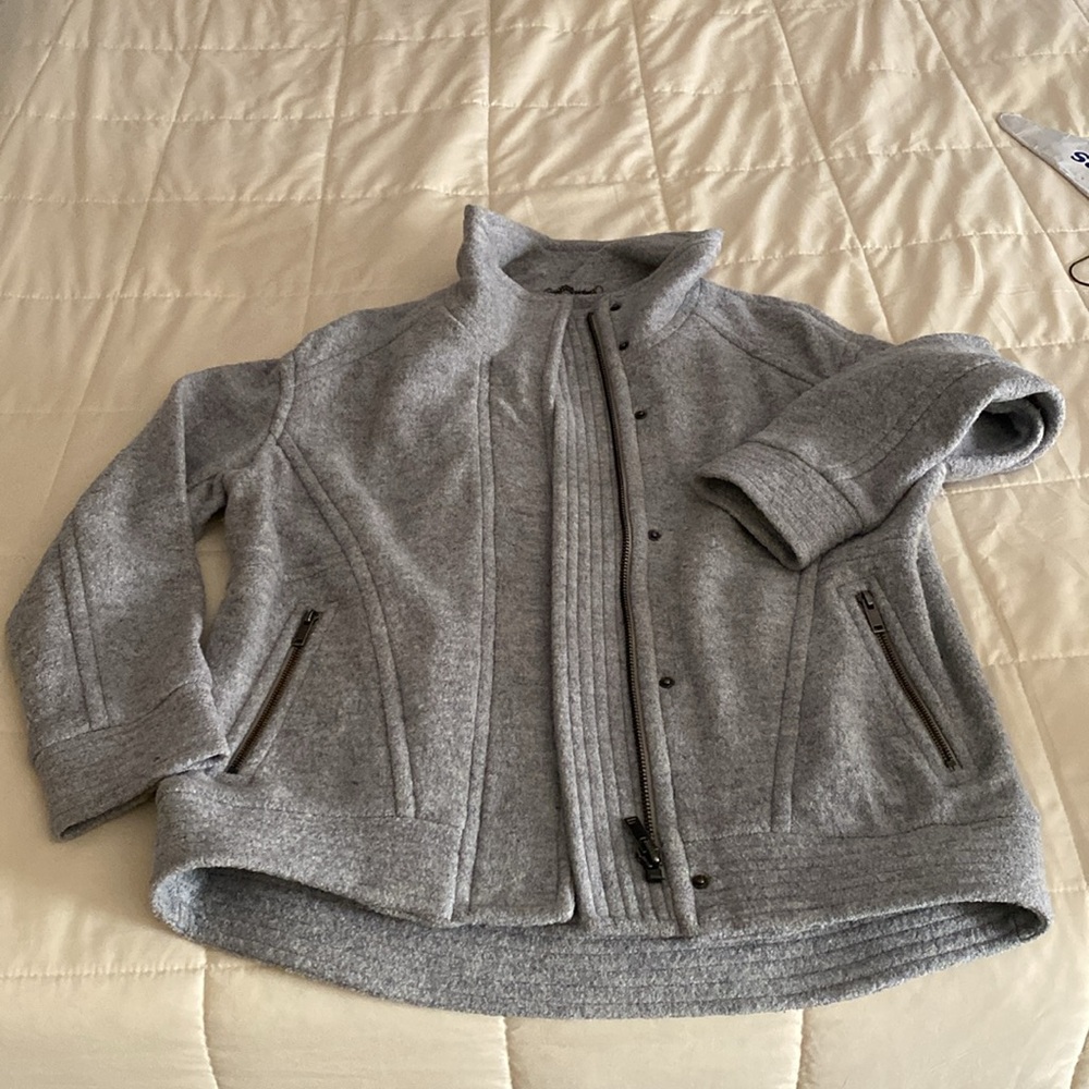 Banana Republic zipper/snap coat.